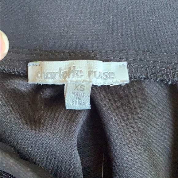 CHAROLETTE RUSSE size XS black too-too skirt. - Picture 7 of 7